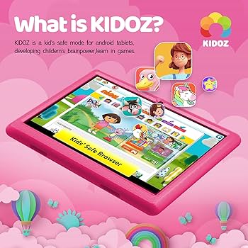 Kids Tablet 10 inch Android 13 Tablet PC 10.1